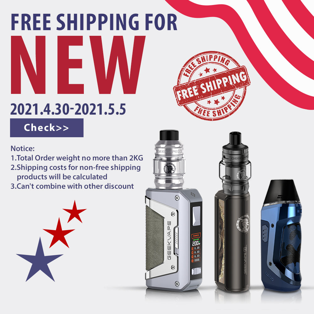 cigarette free shipping Free shipping – Geekvape Store