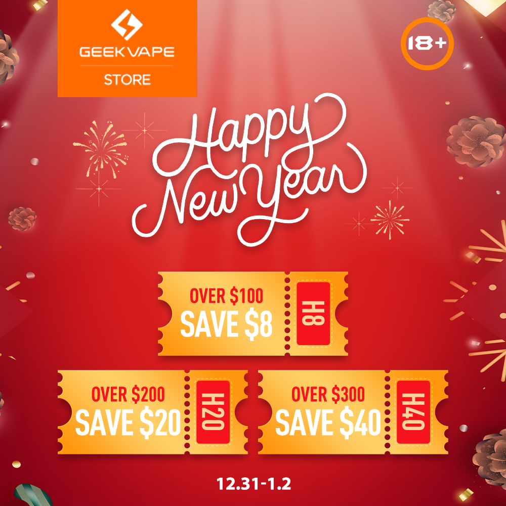 Happy New Year 2025 Sale! GeekVape Store Geekvape Store