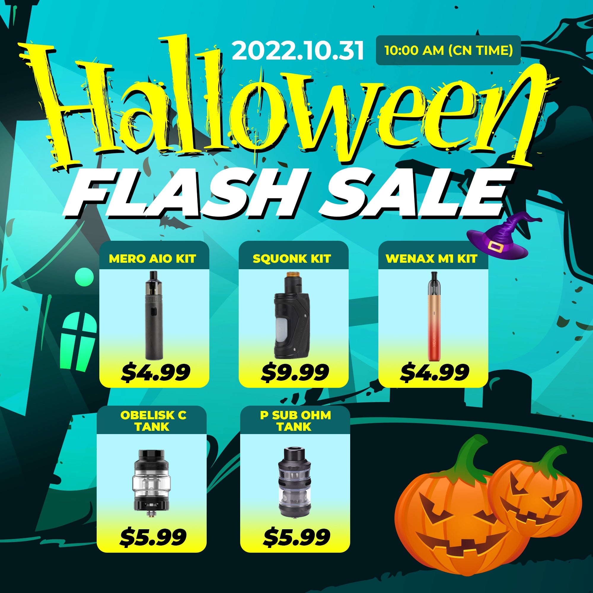 Halloween Flash Sale