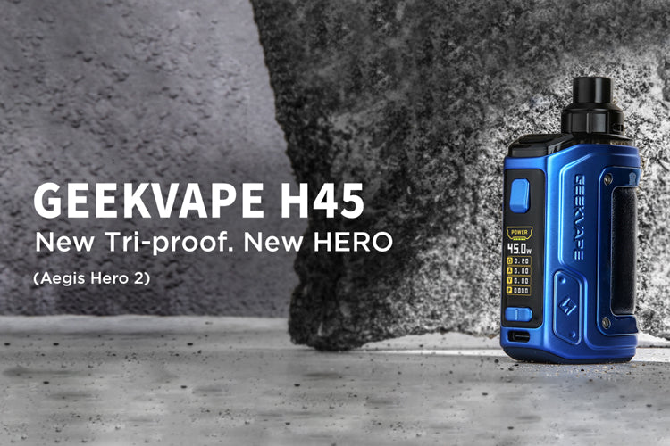 Geekvape H45 (Aegis Hero 2) Pod Mod Kit VS Geekvape Aegis Hero Pod Mod Kit