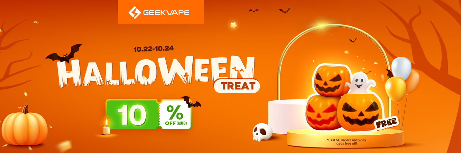 Halloween Sale 2024 -GeekVape Store