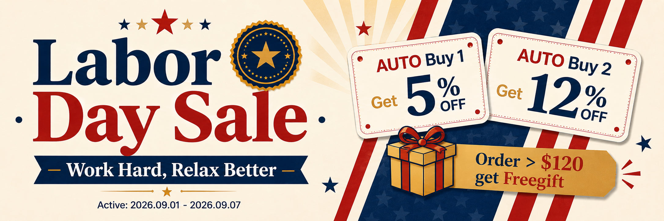Labor Day Sale 2026: Work Hard, Relax Better
