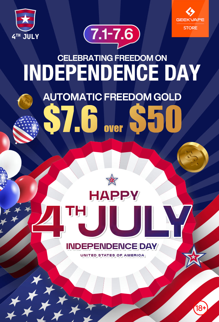Geekvape’s Independence Day